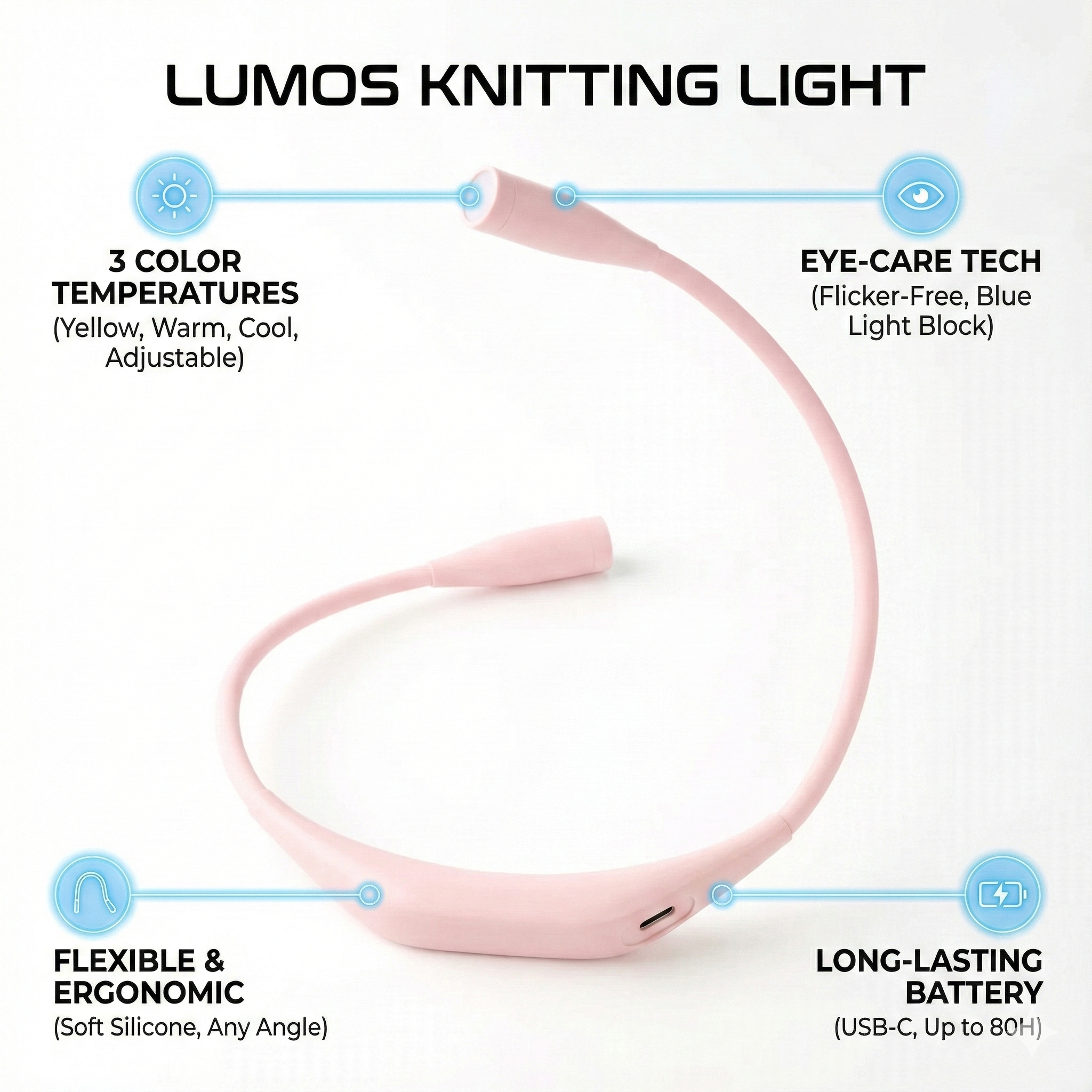 Lumos Knitting Light