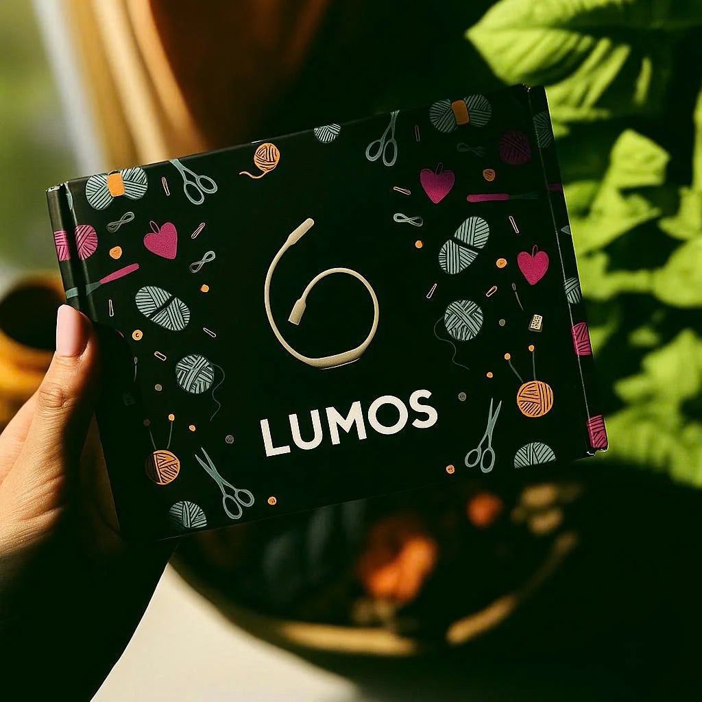 Lumos Knitting Light – See Every Stitch Anywhere